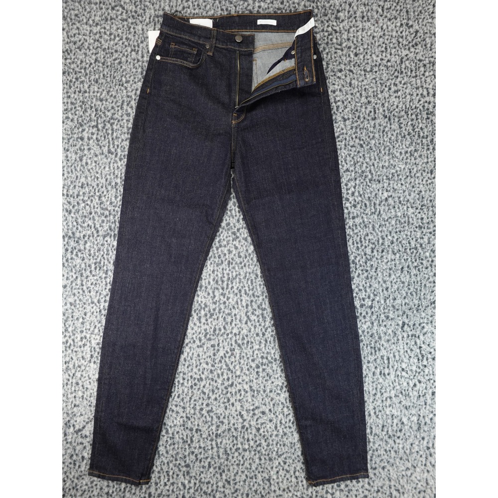 BLDWN Ultra High Rise Skinny Jeans Womens 29 Indigo Dark Wash Denim Tapered Leg